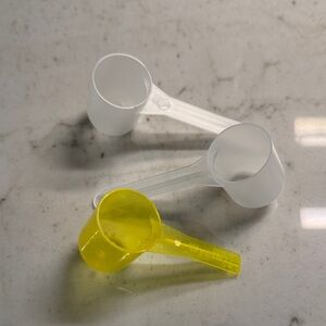 Baby Formula Plastic Scoops by Wyeth & Unknown Brand, Set of 3